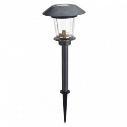 ESTACA LED SOLAR INOX 52 CM