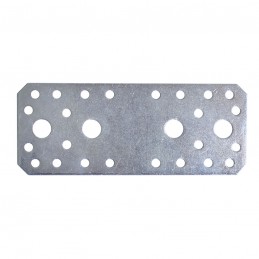 PLACA RECTANGULAR PERF. ZN...