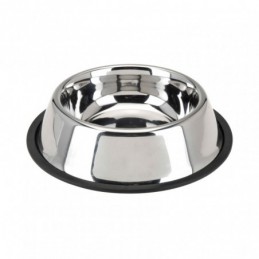 COMEDERO INOX. PERROS 25 CM