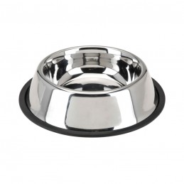 COMEDERO INOX. PERROS 34 CM