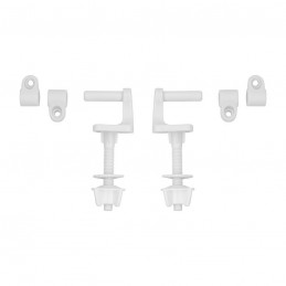 TAPA WC. KIT BISAGRAS NILON...