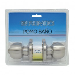 POMO PUERTA BOLA BAÑO LATON...