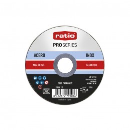 Disco inox/metal 115X1mm....