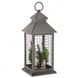 Farol  leds 13,5xh. 31 cm.