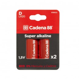 PILA ALCALINA D - LR20 BL.2...