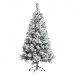 Arbol de navidad nevado...