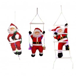 Papa Noel escalador. 60 cm.