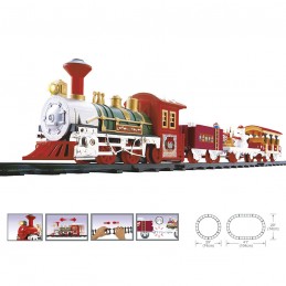 Tren de navidad 16 piezas...