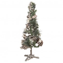 Arbol madera decorado 55 cm.