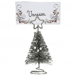 Marcador mesa arbol metal....