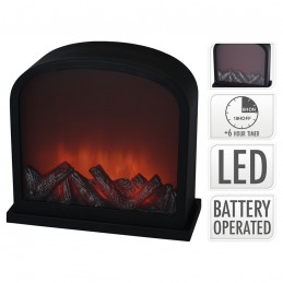Chimenea decorativa led...
