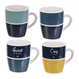 TAZAS 25 CL. ESTUCHE 4...