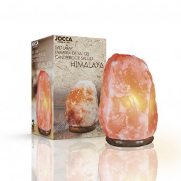 Lampara de sal del Himalaya