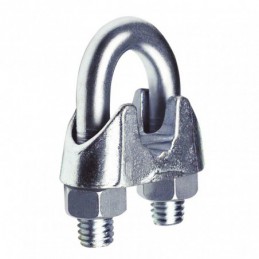 SUJETACABLE GALVANIZADO 14 MM.