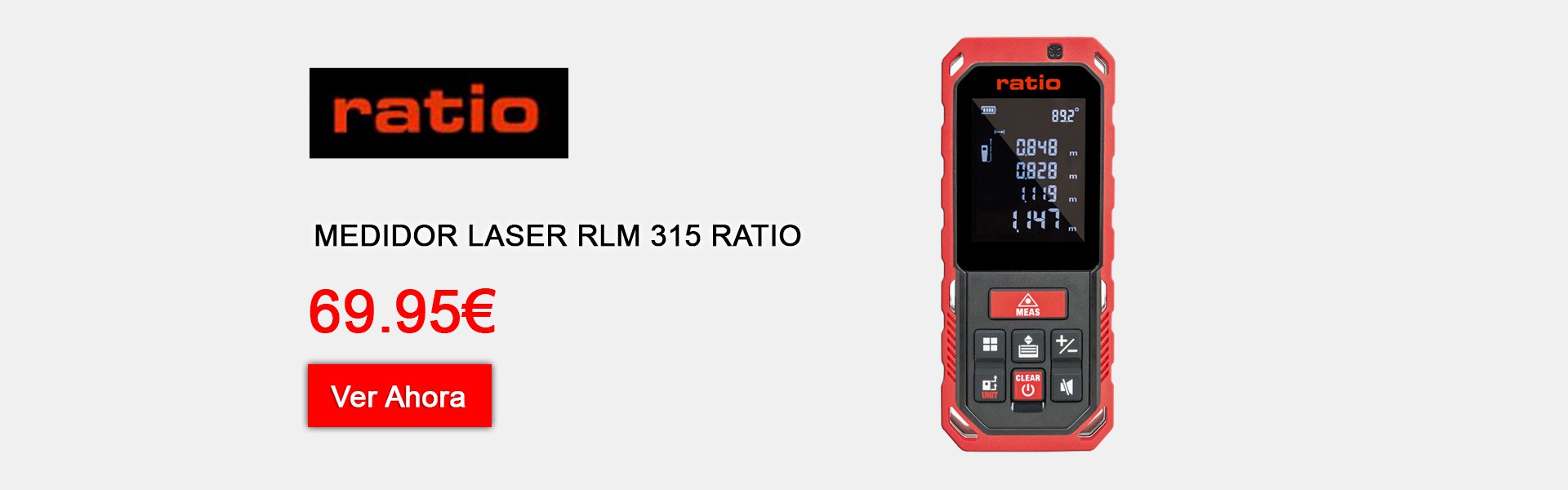 Medidor Laser Ratio